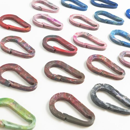 100% Recycled Plastic Carabiner
